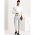 thumbnail image 3 of Lars Amadeus Pantalones Cortos Formales PaHombre Pantalones De Vestir Ajustados Con Frente Plano De Color Sólido gris L, 3 of 6