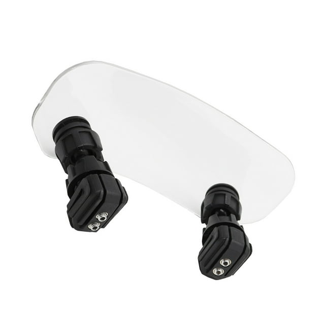 Speravity Extensor de parabrisas para motocicleta, parabrisas Universal para motocicleta, fácil de instalar Accesorios para motos