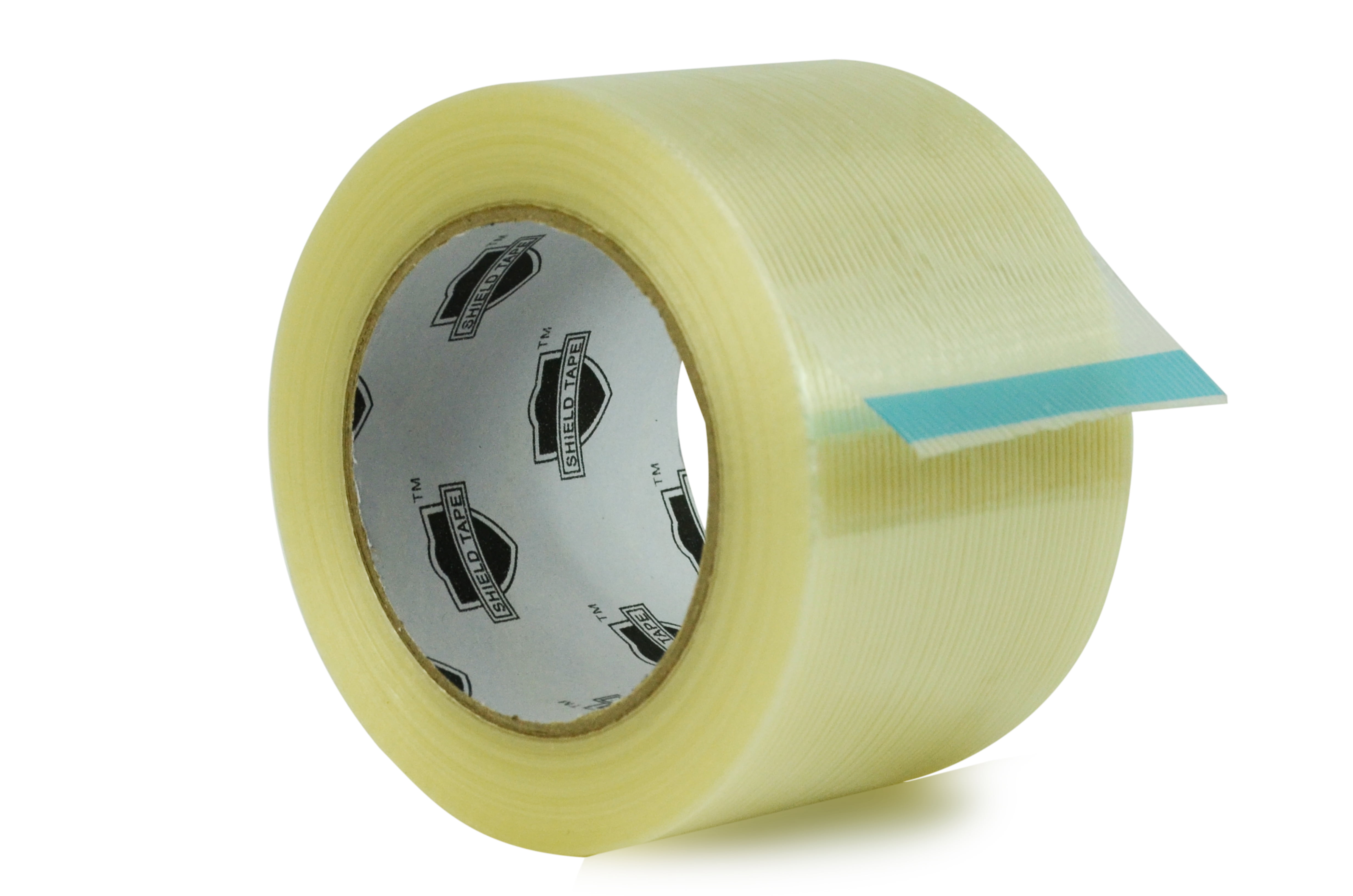 Wide x 60 yds. Pack of 1 MAT Commodity Grade Fiberglass Reinforced Filament Strapping Tape Filaments Run Lengthwise 2 in 