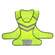 Meterk Outdoor Sports Running Reflective Vest Adjustable Lightweight Mesh Safety Gear for Women Men Jogging Cycling Walking