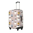 thumbnail image 2 of Uemuo Cute Hand Drawn Bear Printed Washable Luggage Cover - Fashion Suitcase Protector Fits 18-32 Inch Luggage -X-Large, 2 of 9