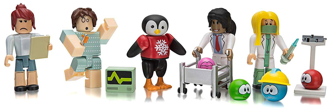 Roblox Meepcity Meep Hospital Figure 5 Pack Set Walmart Com Walmart Com - how to sell items in meep city roblox