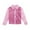 Pink, variant on TOOYOU Boys Shirt Kids Sparkly Sequins Dance Top Long Sleeve Button Down Shirt For Jazz Dance Performance Size 3-4 Years Black