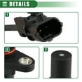 thumbnail image 5 of Unique Bargains Engine Crankshaft Position Sensor Crank Position Sensor for Hyundai Solaris 2017-2020 ABS Black, 5 of 7