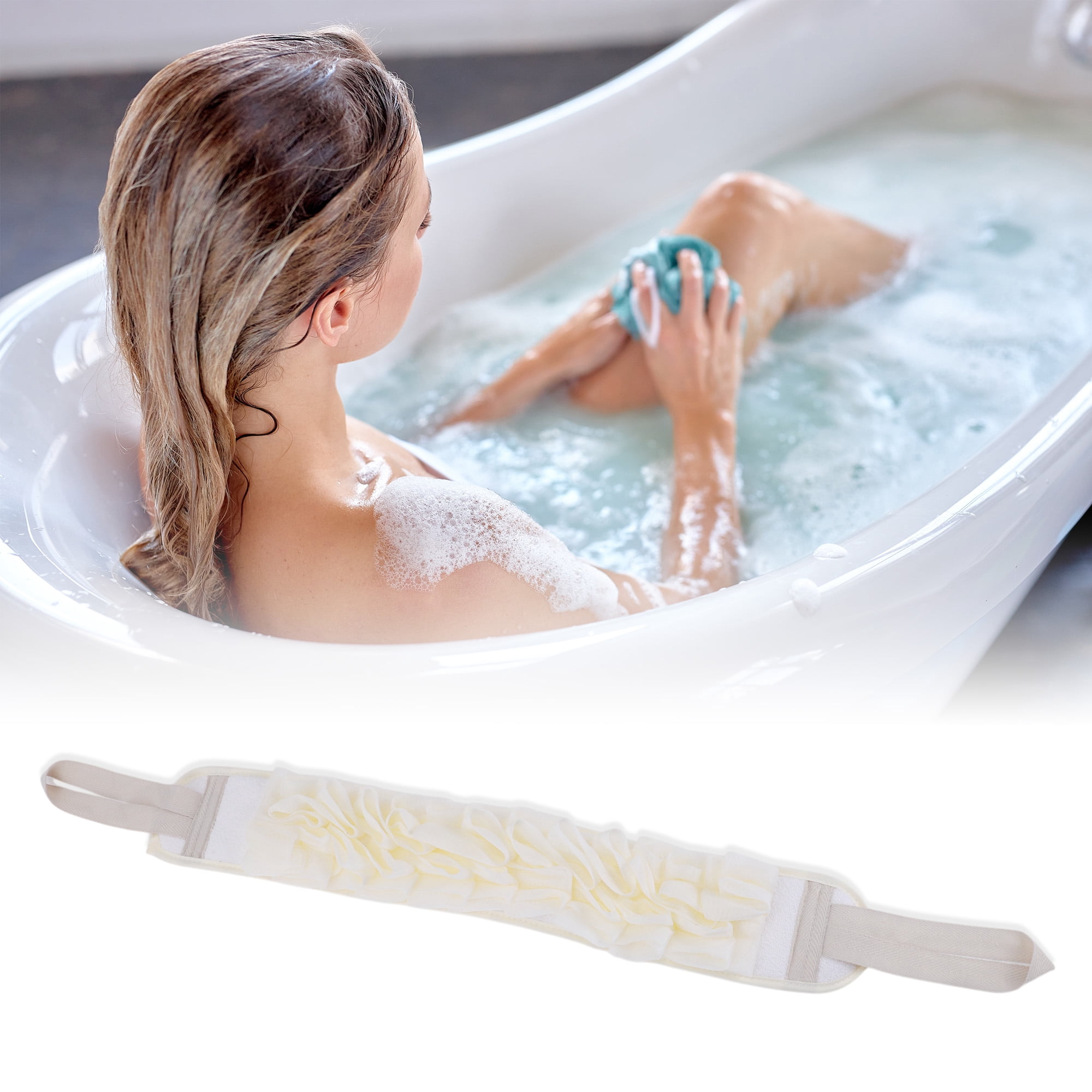 Unique Bargains Loofah Body Scrub Towel Exfoliating Towel Rabbit