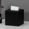 thumbnail image 5 of (Black) Facial Tissue Box Cover/holder For Bathroom Vanity Countertops - Black, 5 of 5