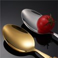 thumbnail image 3 of Bamboo Handle Kitchen Stainless Steel Silverware Tableware Flatware Cutlery Knives Forks Spoons Set, 3 of 8