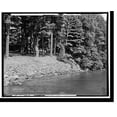 thumbnail image 2 of Historic Framed Print, Across from Green Island, Lake George, 17-7/8" x 21-7/8", 2 of 9