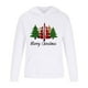 thumbnail image 3 of Sudadera con capucha para hombre, informal, con estampado navideño, de manga larga, tipo blusa, 3 of 5