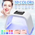 thumbnail image 1 of 10 Color LED Light PDT Skin Rejuvenation Anti-aging Acne Facial Beauty Machine, 1 of 12
