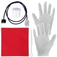 thumbnail image 1 of Bamboohart 5-Piece Set Musical Instrument Cleaner For Trumpet Maintenance Cloth Plastic Iron Wire 47.2X1.2X1.0In, 1 of 8