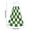 Green and White Checkerboard, variant on Dailycode Kitchen Wash Cloths with Hanging Loops Absorbent Absorbent Quick Drying Hand Towels, 2 Pack, Black Pink Plaid