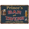 thumbnail image 1 of Prince's Green Bar & Tavern Rustic Sign 12 x 18 Matte Finish Metal 112180047676, 1 of 1