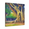 thumbnail image 2 of Banyan Tree Splendor - Canvas, 2 of 10