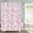 Pink Love Heart, variant on Valentine''s Day Shower Curtain, Weighted Bottom Romantic Love Theme Pink and Red Little Heart Fabric Bathroom Curtain Home Decor Waterproof Washable with 12 Hooks,72"x72"
