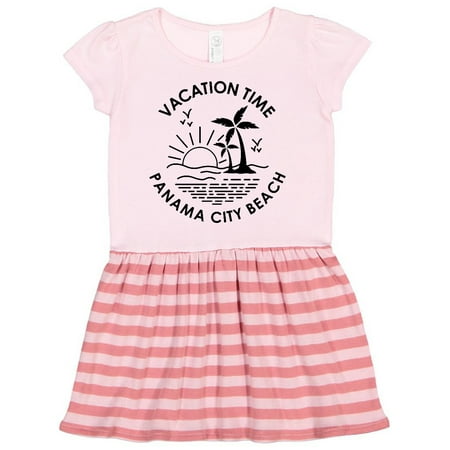 

Inktastic Vacation Time in Panama City Beach Gift Toddler Girl Dress