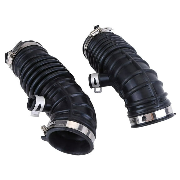 2Pcs Durable Air Intake Hose Set for Nissan 370Z & INFINITI Q60 G37 for Easy Replacement
