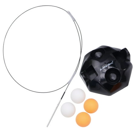 Table Tennis Training Tools Elastic Flexible Shaft Pong Single Trainning Tools (1.1M Adult Version  Without Racket)