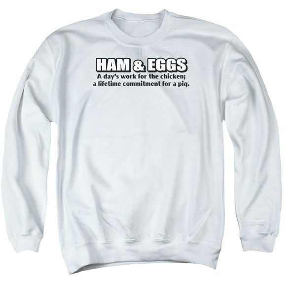 - Ham And Eggs - Crewneck Sweatshirt - XX-Large