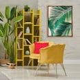 thumbnail image 3 of Stupell Industries Flowing Palm Fronds Botanical & Floral Painting Brown Floater Framed Canvas Art Print Wall Art, 25 x 31, 3 of 10