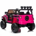 thumbnail image 3 of 24V Kids Ride On Car 400W Motor,Four Wheel Suspension,Adjustable speed,USB,MP3,Music,Bluetooth,Large display screen,Power Display,Portable handle,Safety Belt, 3 of 6