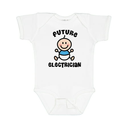 

Inktastic Future Electrician Gift for Boy Gift Baby Boy Bodysuit