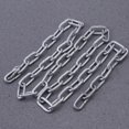 thumbnail image 3 of NIYANGLE Small Link Utility Chain Iron Chain Logging Silver 1Pcs, 3 of 6