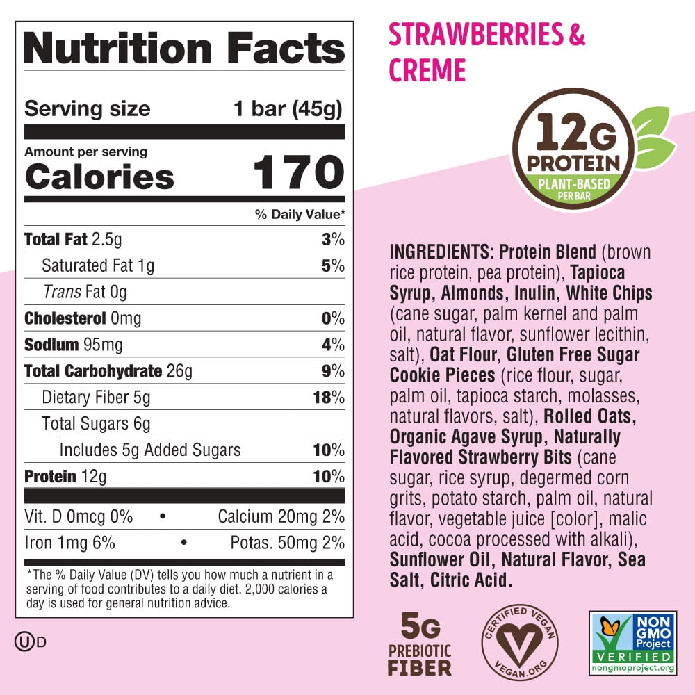 Lenny & Larry's Strawberries and Creme Bar 4ct