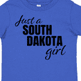 thumbnail image 4 of Inktastic Just a South Dakota Girl Born and Raised Girls Toddler T-Shirt, 4 of 5