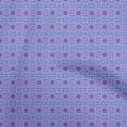 thumbnail image 1 of oneOone Cotton Poplin Medium Purple Fabric Arabic Moroccan Quilting Supplies Print Sewing Fabric By The Yard 42 Inch Wide, 1 of 4