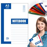 HUASHENG Composition Notebook Wide Ruled 1Pack 30\40sheets A5 Size Notebooks For School Notebooks For Work Wide Ruled Notebook