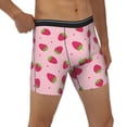 thumbnail image 5 of Sigee Strawberries for Men's Boxer Briefs,Moisture Wicking and Breathable Large, 5 of 9