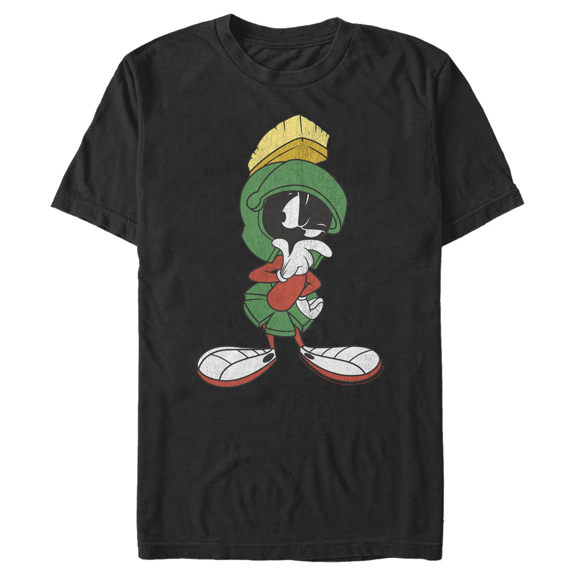 Marvin the martian t shirt walmart Clearance