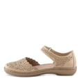 thumbnail image 2 of Spring Step Women's SABRIYE Leather Mary Jane Shoes – Laser-Cut Design, Adjustable Hook-and-Loop Closure, Padded Comfort, Flexible Sole, 2 of 7