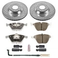 thumbnail image 3 of PowerStop Front Z26 Street Warrior Carbon-Fiber Ceramic Brake Pad and Drilled and Slotted Rotor Kit Fits: BMW Select Models K3015-26, 3 of 9