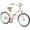Coral Pink, variant on ACEGER 26 inch woman cruiser bike single speed bicycle, Pink