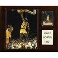 thumbnail image 1 of NBA James Worthy Los Angeles Lakers Player Plaque, 1 of 1