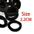 thumbnail image 4 of Lazos de pelo negro Sunnimix para cabello grueso sin costuras 100 Uds, 4 of 7
