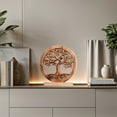 thumbnail image 2 of Decozen Wooden Tree of Life Sculpture – Gifts for Mom or Dad on Mother’s Day, Father’s Day, or Birthday – Acacia Wood Sculpture for Home, Office, Living Room, or Boho and Mantle Décor, 2 of 10