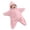 Light Pink, variant on Takafot Baby Starfish Onesie, Thick Imitation Fleece Starfish Newborn Romper, Infant Footie Jumpsuit Winter Warm Outfits