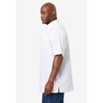 thumbnail image 2 of KingSize Men's Big & Tall Short-Sleeve Linen Shirt, 2 of 6