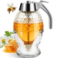 thumbnail image 1 of Dispensador de miel Timtopno de vidrio de 8 oz con diseño antigoteo, 1 of 6