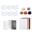 thumbnail image 4 of Kit de Máscara de gato DIY jinwen Estilo A, 4 of 8