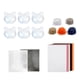 thumbnail image 4 of Kit de máscara de gato DIY, manualidades, accesorios para pintar, máscara de gato blanca en blanco para escenario de carnaval Estilo A, 4 of 9