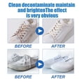 thumbnail image 5 of HBBKVI Cleaning Supplies Shoe Cleaning Kit White Shoe Cleaner Removes and Stain Shoe Cleaner Sneakers Kit with Brush and Towel Shoe Cleaner Work White Shoes Leather Boots, 5 of 9