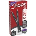 thumbnail image 2 of S-Gel Retractable Gel Pen Medium 0.7 mm, Purple Ink, Purple Barrel, Dozen, 2 of 4