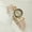 Pink Single Watch, variant on 2025 Women's Candy Color Thin Belt Simple Fashion Student Quartz Watch