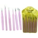 thumbnail image 2 of Set BGA de pinzas de acero inoxidable para pestañas, 6 piezas: pinzas, rizador, pinzas de precisión para cejas y pestañas, 2 of 5