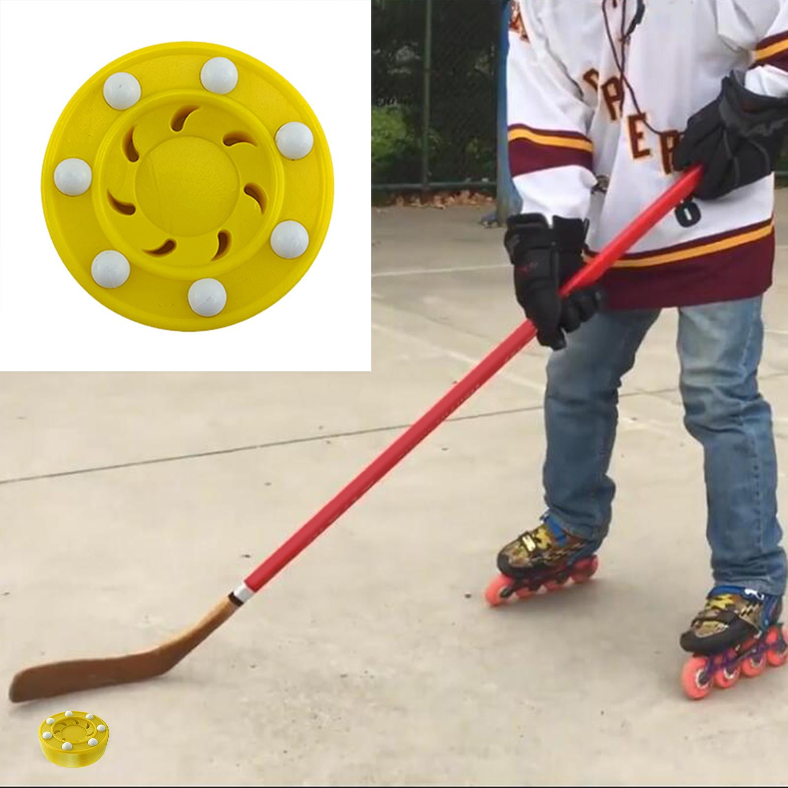 Palet De Hockey Tokaneit Avec Roues - Pour Hockey En Ligne Ou Rue - ABS Rouge - Entraînement