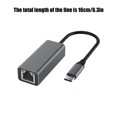 thumbnail image 2 of BotaniNest Adaptateur USB C vers Gigabit avec Indicateur LED Convertisseur Réseau LAN RJ45 pour Ordinateur Portable Tablette Téléphone Intelligent Transfert de Données Haute Vitesse et Connexion Internet Stable, 2 of 5